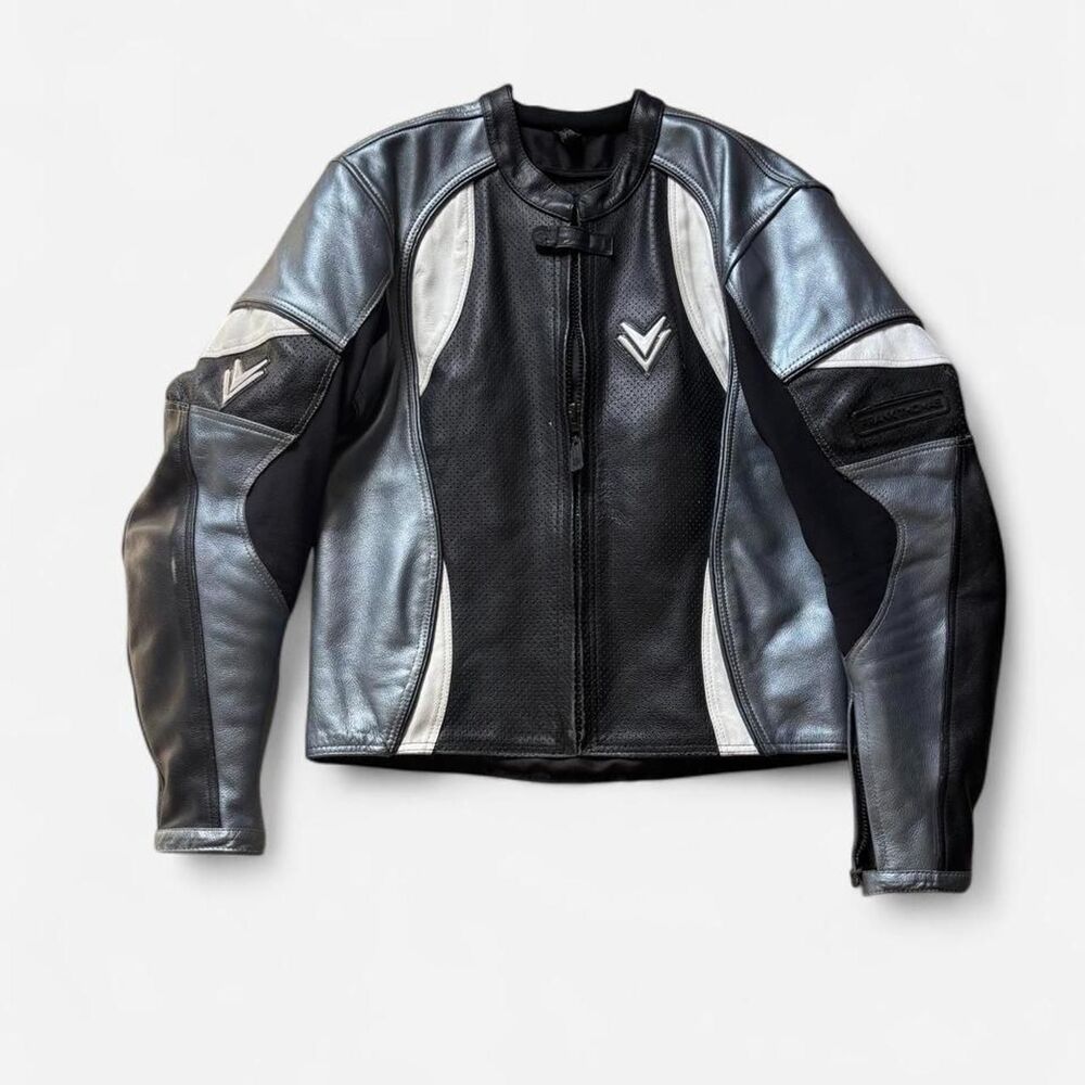 Frank Thomas Leather Motorcycle Jacket